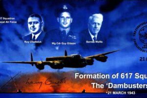 Dambusters 617 Squadron Cover Signed Larry Curtis