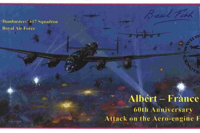 Dambusters 617 Squadron Cover Signed Basil Fish Tirpitz
