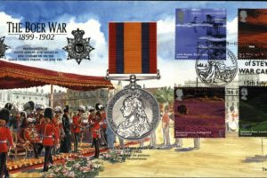 The Boer War cover Mediterranean Medal 1899-1902