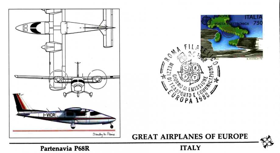 Partenavia P68R cover