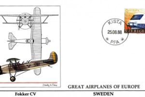 Fokker CV Sweden cover