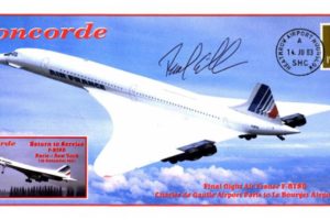 Concorde cover Sgd Paul Griffith