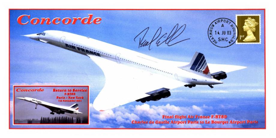 Concorde cover Sgd Paul Griffith