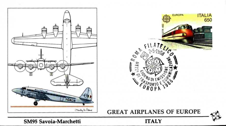 SM95 Savoia-Marchetti cover