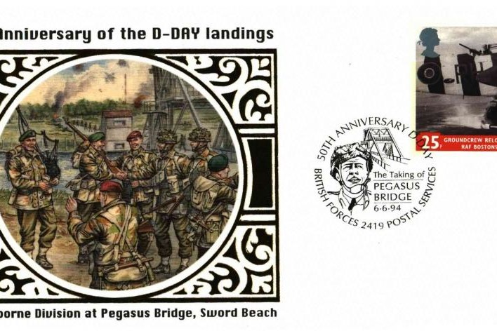 Benham Silks cover. D Day