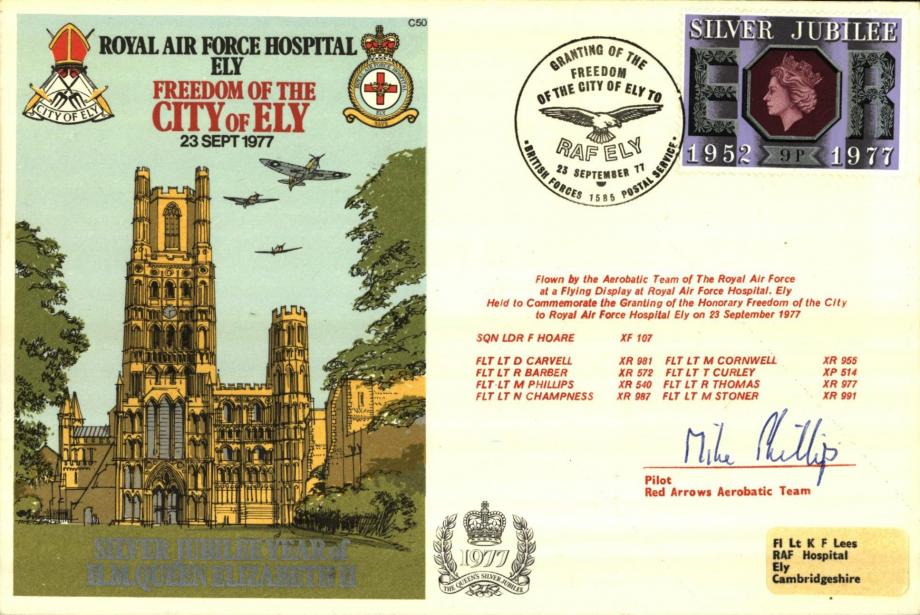 RAF Hospital Ely cover Sgd M Phillips