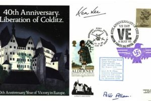 Colditz Cover Signed J Lee And A Allan
