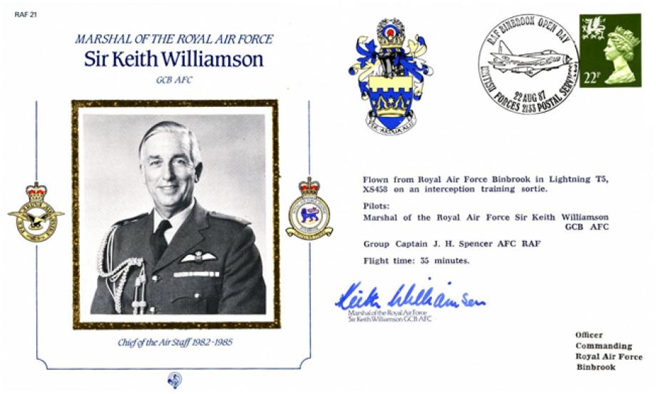 Commanders cover Sgd Sir K Williamson