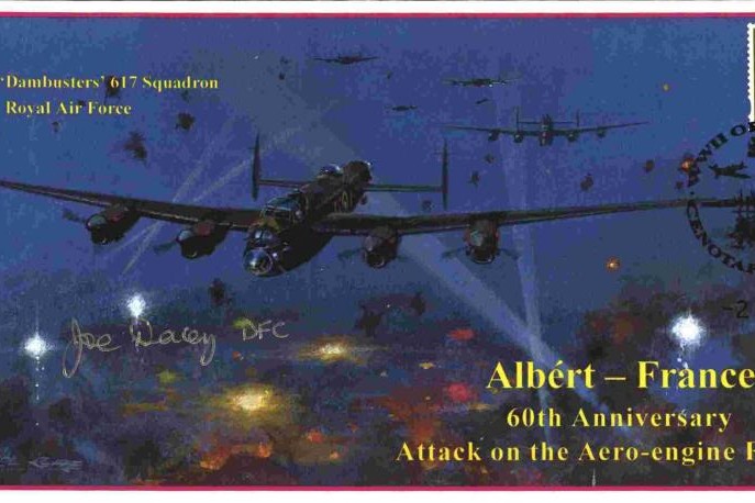 Dambusters 617 Squadron Cover Signed Joseph Dacey