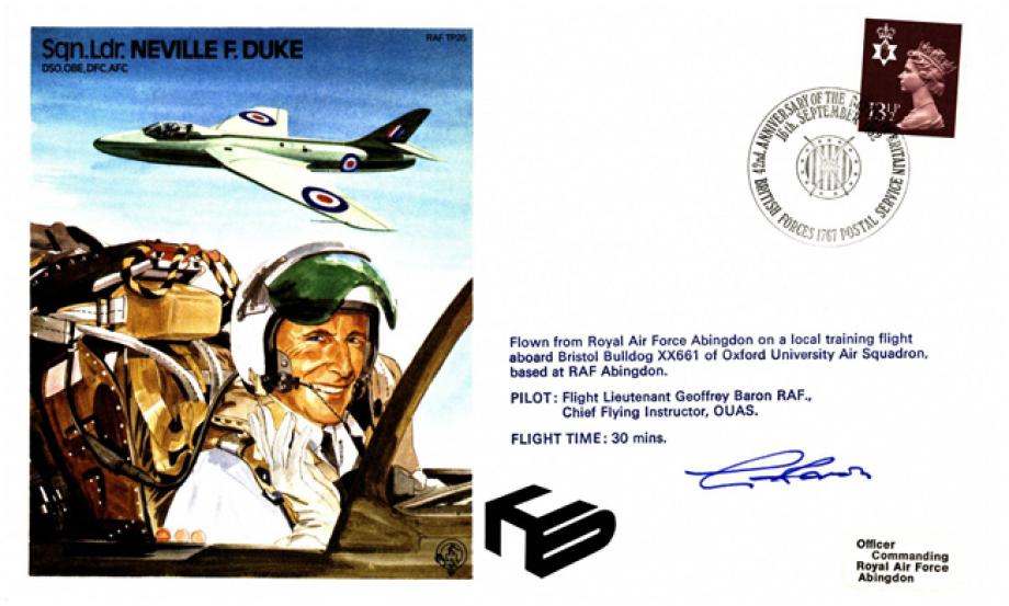 Neville Duke the Test Pilot cover Sgd pilot G Baron