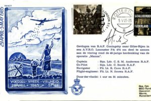 Operation Manna cover Sgd H D Hicks 149 Sq