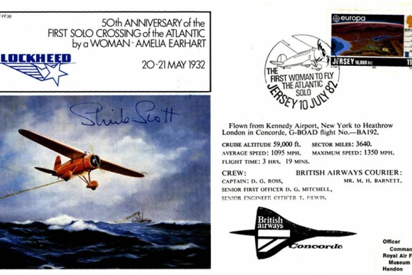 First solo crossing of the Atlantic by a woman cover