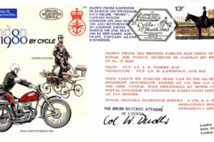 To London by Cycle 1980 cover Sgd Dudli