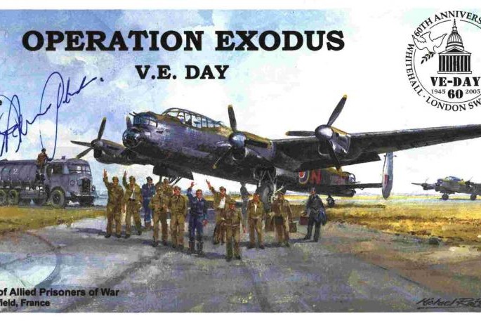 Dambusters 617 Squadron Cover Signed Adj Humphries 617 