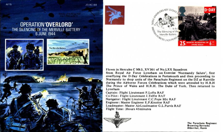 Operation Overlord cover Merville Battery