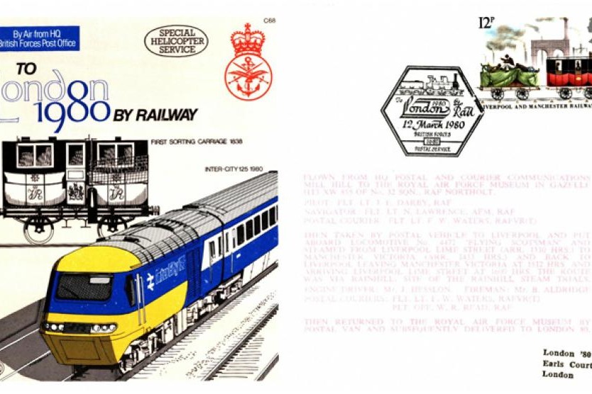 To London by Railway 1980 cover