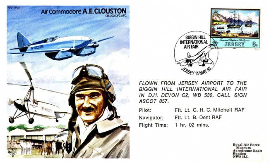 A E Clouston The Test Pilot Cover