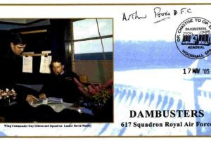 Dambusters 617 Squadron Cover Signed Arthur Poore