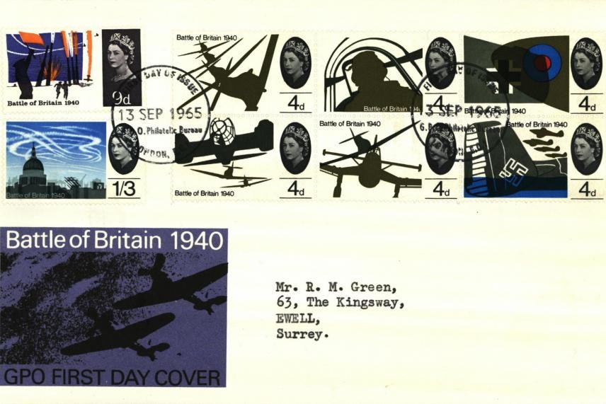 Battle of Britain FDC 13.9.65