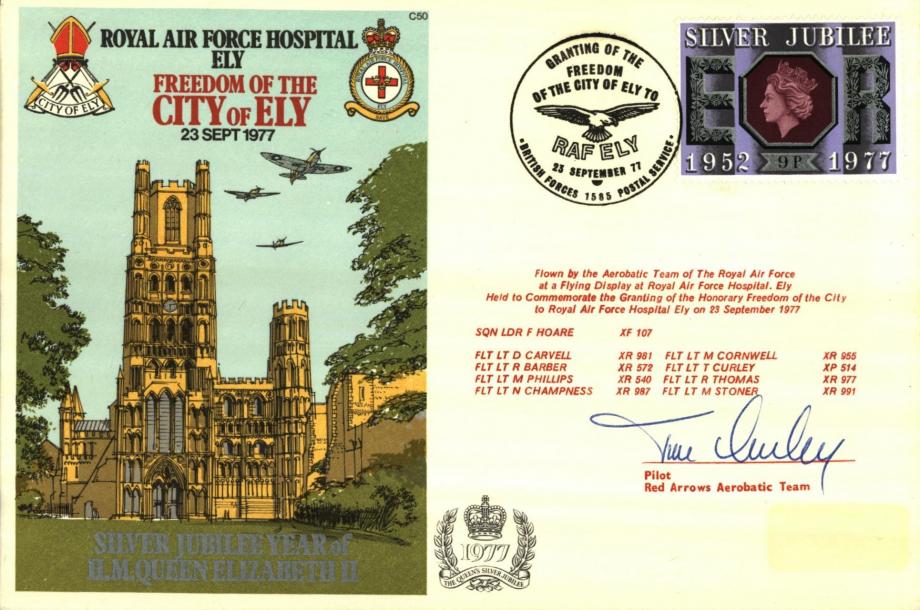 RAF Hospital Ely cover Sgd T Curley