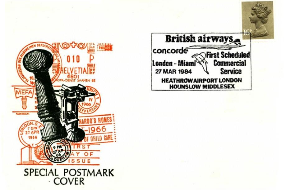 Concorde cover London-Miami