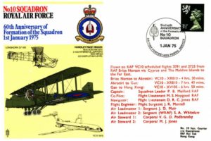 No 10 Squadron cover