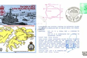 Falklands cover Sgd P J Ryall