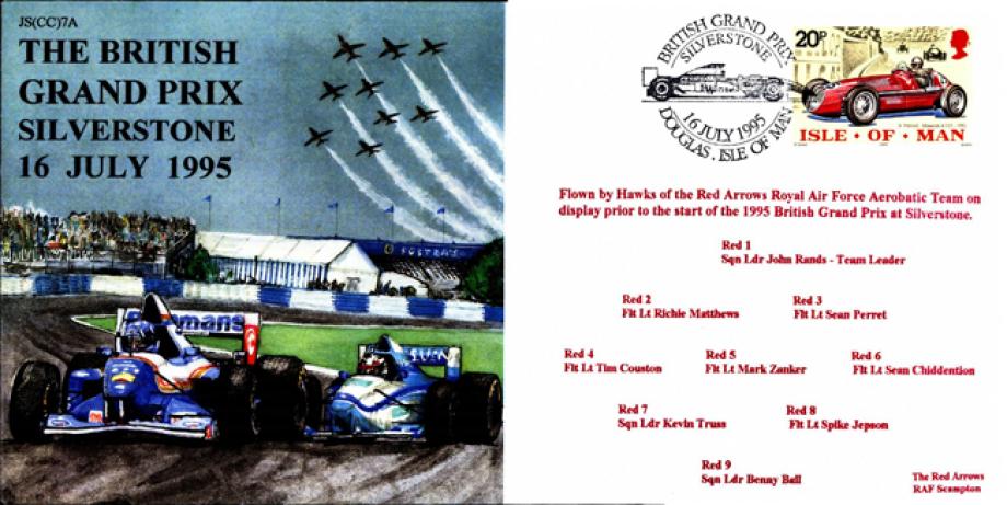 Red Arrows Silverstone 1995 cover 