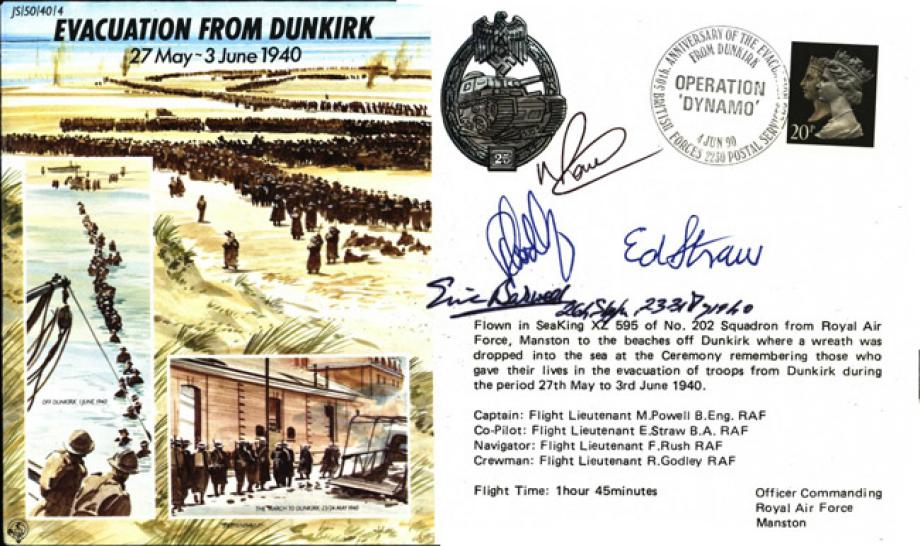 Dunkirk cover Sgd crew and Eric Barwell