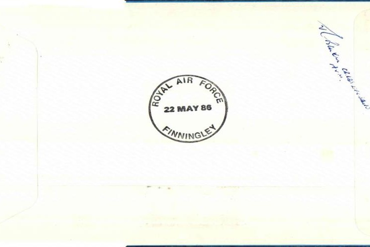 Aircrew Europe Star cover Signed 2 AVMs