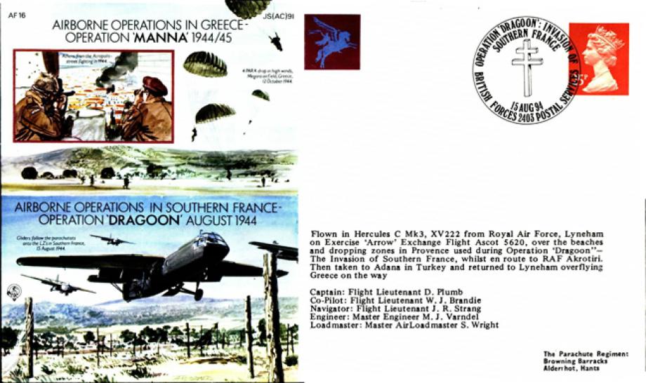 Operations Manna and Dragoon cover