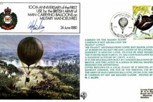 Balloons on manoeuvres cover Sgd G B Sinclair