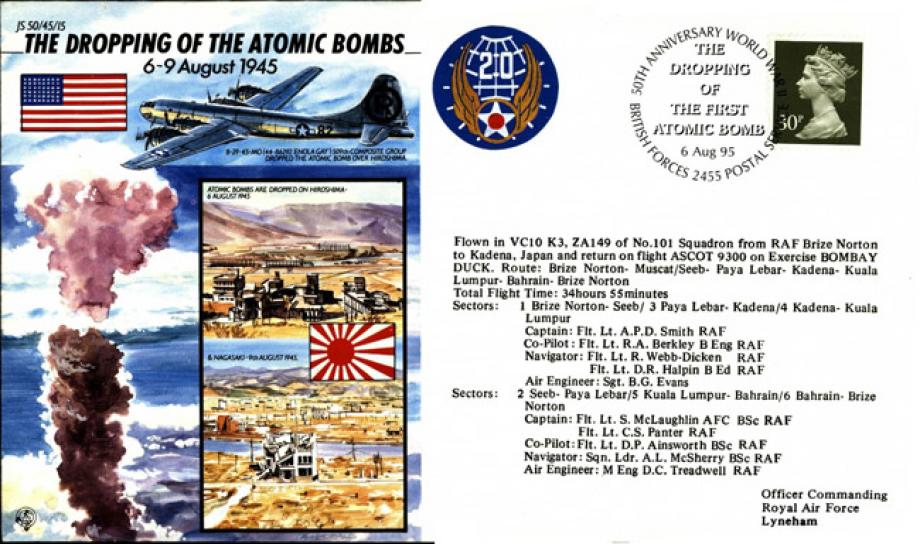 Dropping of the Atomic Bombs cover