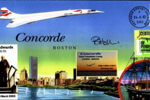 Concorde cover Sgd Brian Holland