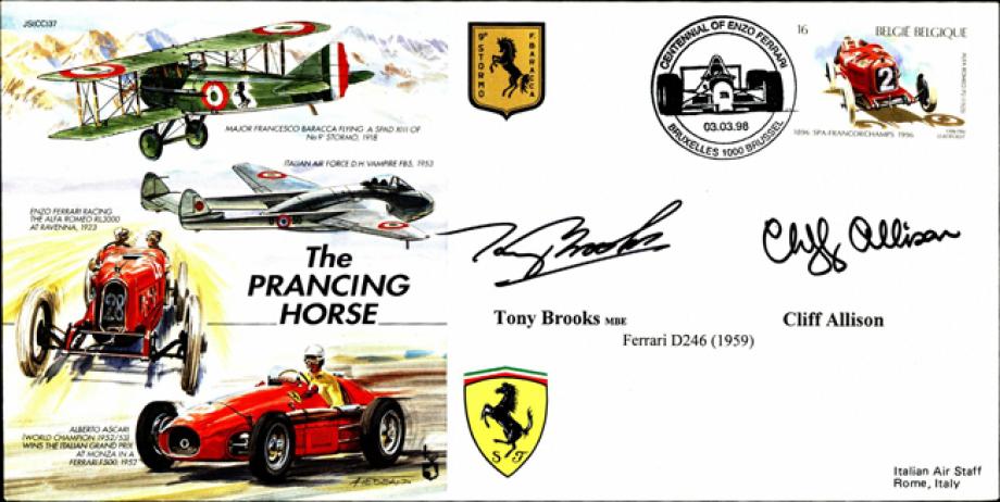 Prancing Horse 1997 cover Sgd Brooks and Allison