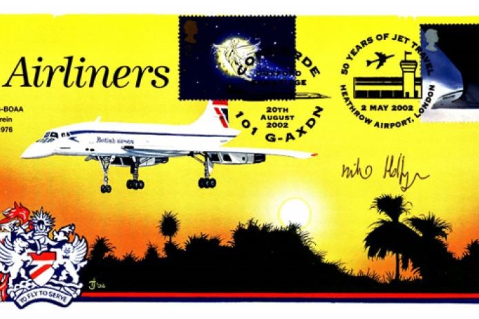 Concorde cover Sgd M Hollyer