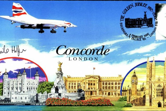Concorde cover Sgd M Hollyer