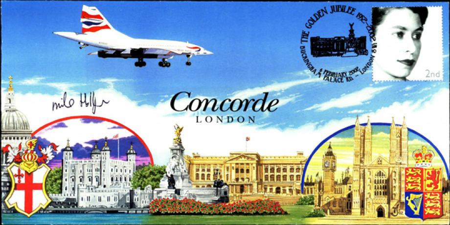 Concorde cover Sgd M Hollyer