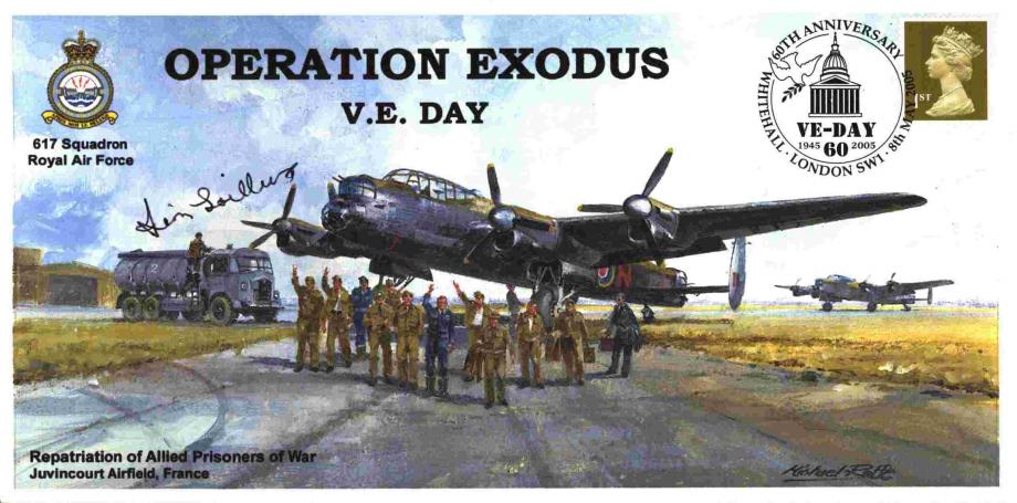 Dambusters 617 Squadron Cover Signed James Soilleux Tirpitz