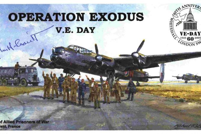 Dambusters 617 Squadron Cover Signed John Leavitt Tirpitz