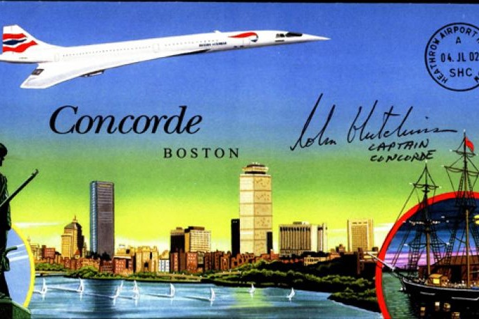 Concorde cover Sgd Colin Hutchinson