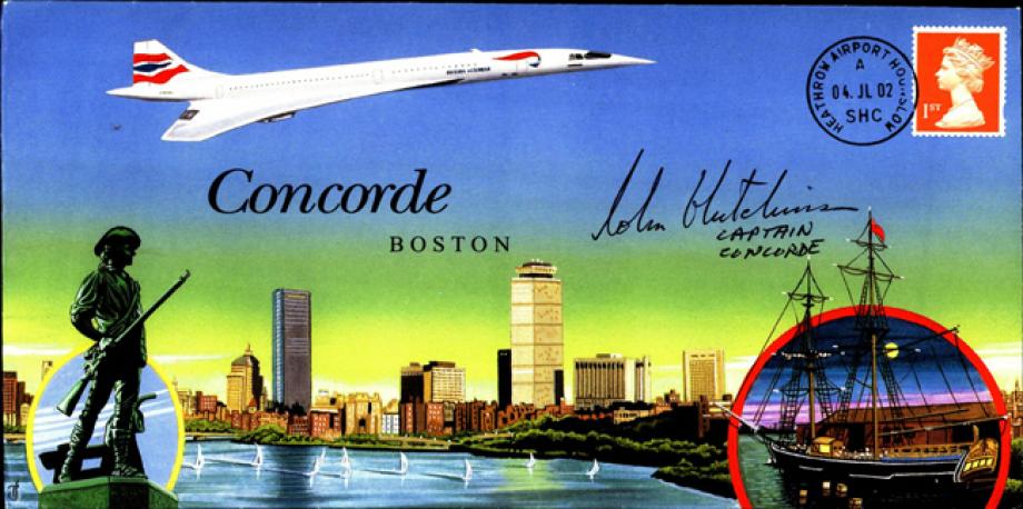 Concorde cover Sgd Colin Hutchinson