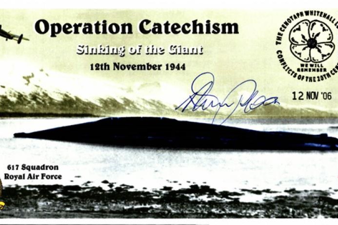Dambusters 617 Squadron Cover Signed Humph Humphries 617 Adj