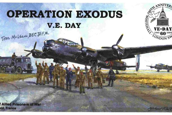 Dambusters 617 Squadron Cover Signed Thomas McLean
