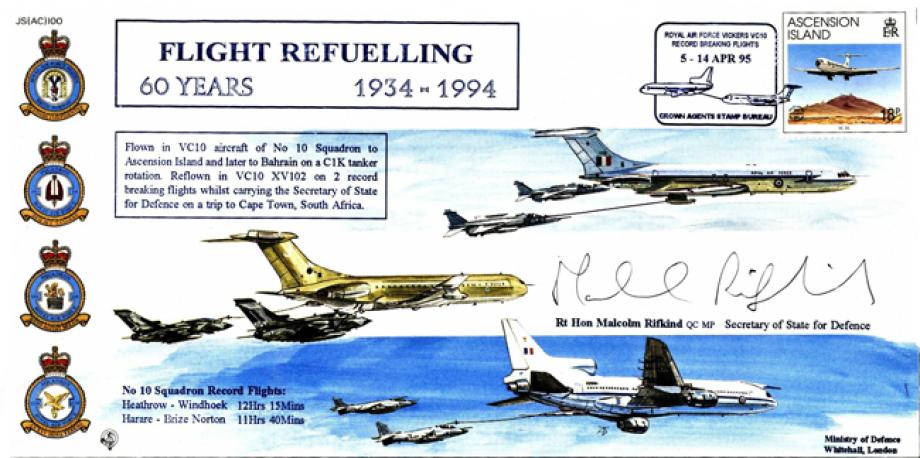 Flight Refuelling cover Sgd Michael Rifkind