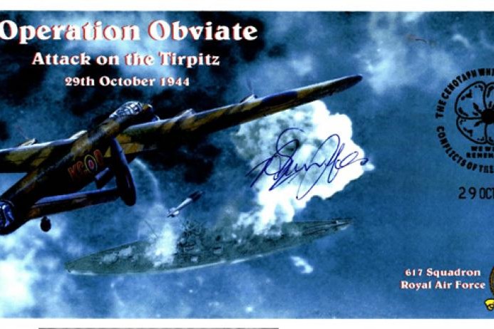 Dambusters 617 Squadron Cover Signed Humph Humphries