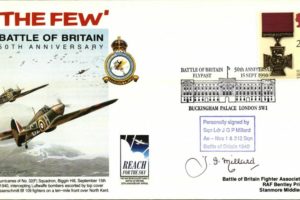 Battle of Britain 50th Anniversary Sgd J G P Millard a BoB Pilot