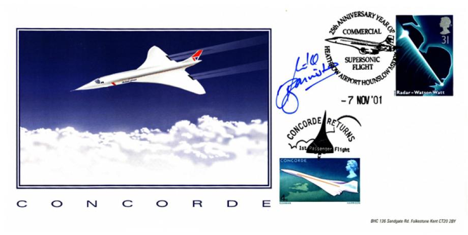 Concorde cover Sgd M Bannister