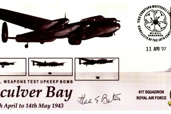 Dambusters 617 Squadron Cover Signed Alec Bates Tirpitz