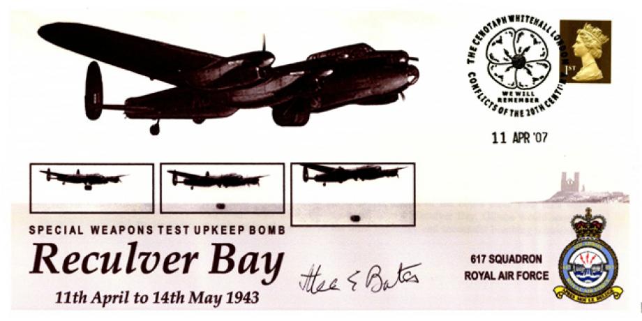 Dambusters 617 Squadron Cover Signed Alec Bates Tirpitz